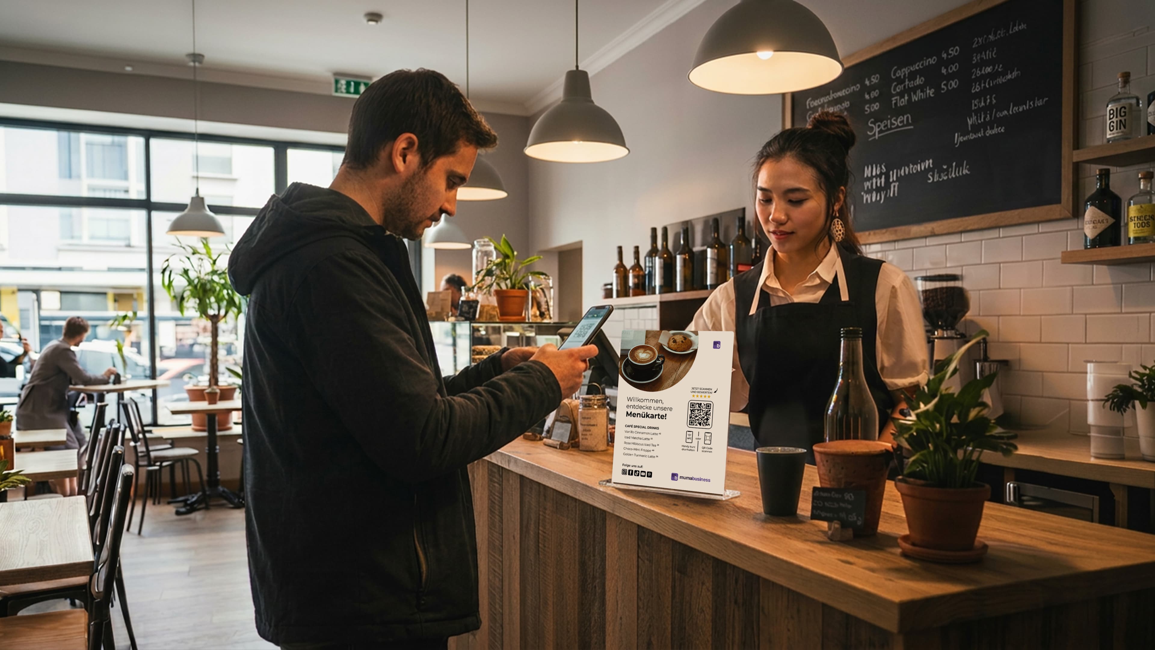 mumaboard L product view on counter